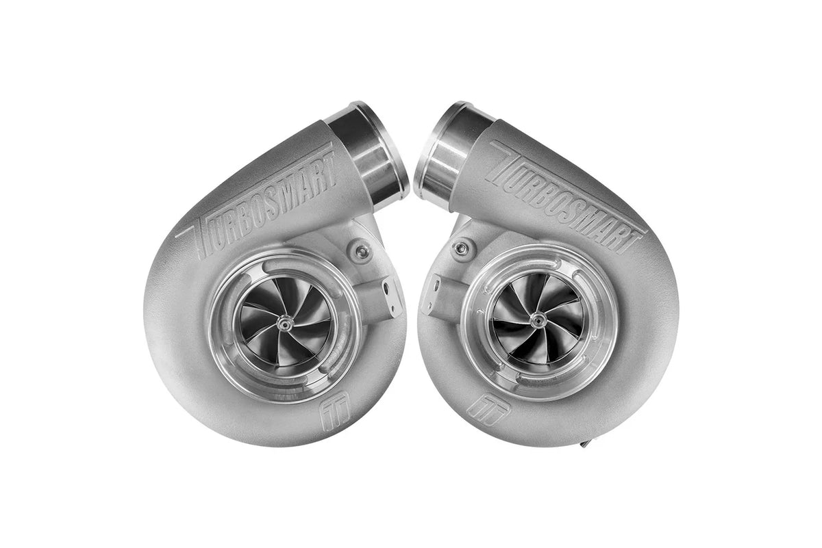 Turbosmart Mirror Twin Turbo Package - TS-1-7675C V-Band 0.96AR Oil Cooled Turbos Turbocharger [TS-1-7675C-VB096E-MT]