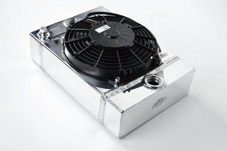 The KING Cooler - Ultimate Drag Race Radiator w/ SPAL Fan & Mounting Kit