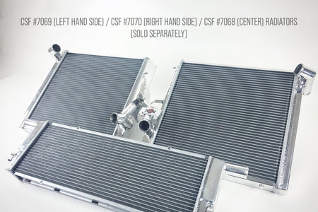Porsche 991 Turbo / GT3/RS/CUP / 981 Spyder / GT4 (Left) All-Aluminum Radiator