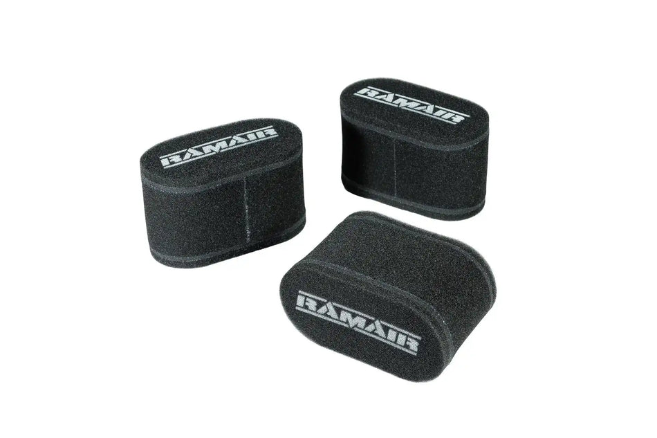 Ramair CS-911-3 3x Sock Filters For Carbs/Trumpets -