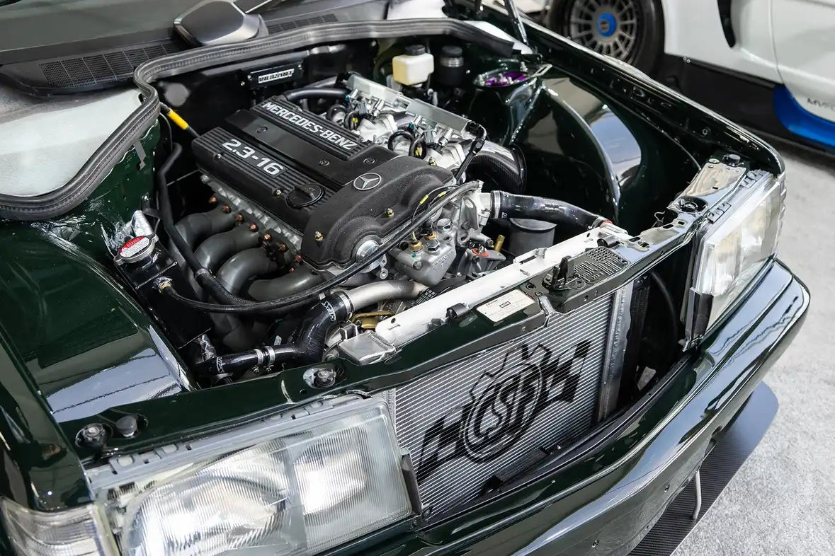 Mercedes 190E 2.3-16/2.5-16 Aluminum High-Performance Radiator