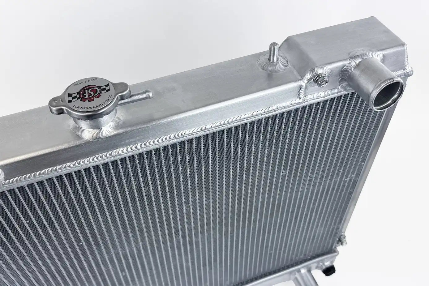 R32 Skyline GT-R/GTS High-Performance All-Aluminum Radiator - Silver