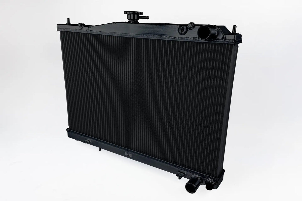 R33 Skyline GT-R/GTS & R34 GT-T High-Performance All-Aluminum Radiator - Black