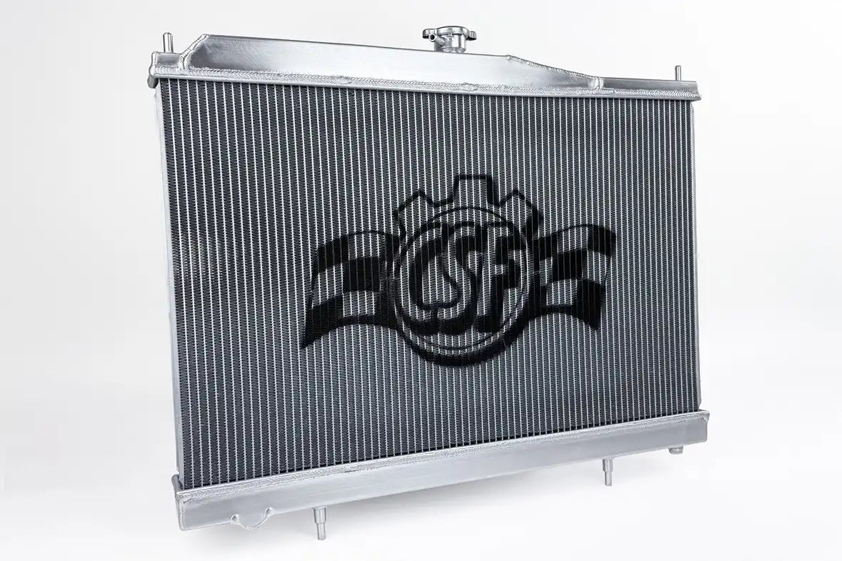 R33 Skyline GT-R/GTS & R34 GT-T High-Performance All-Aluminum Radiator - Black