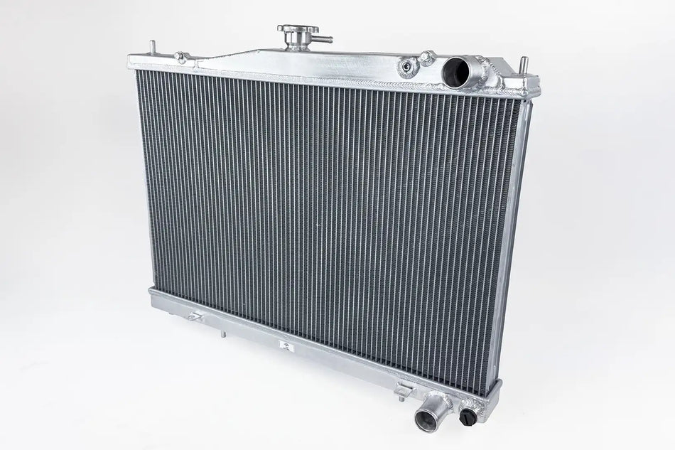 R33 Skyline GT-R/GTS & R34 GT-T High-Performance All-Aluminum Radiator - Silver