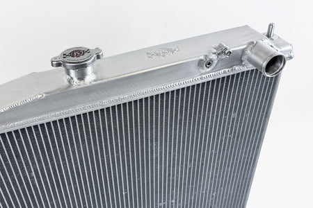 R33 Skyline GT-R/GTS & R34 GT-T High-Performance All-Aluminum Radiator - Black