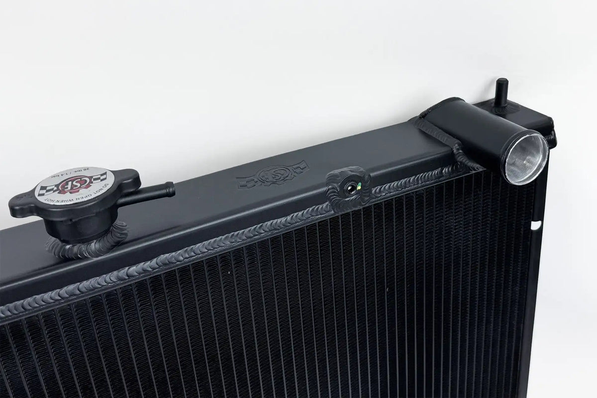 R34 Skyline GT-R High-Performance All-Aluminum Radiator - Black