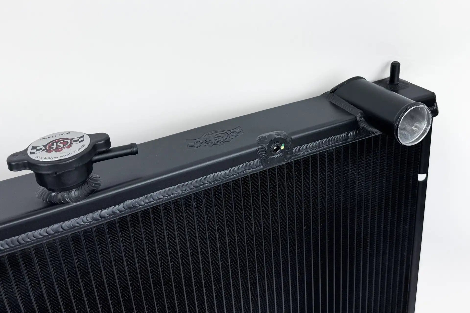 R34 Skyline GT-R High-Performance All-Aluminum Radiator - Black