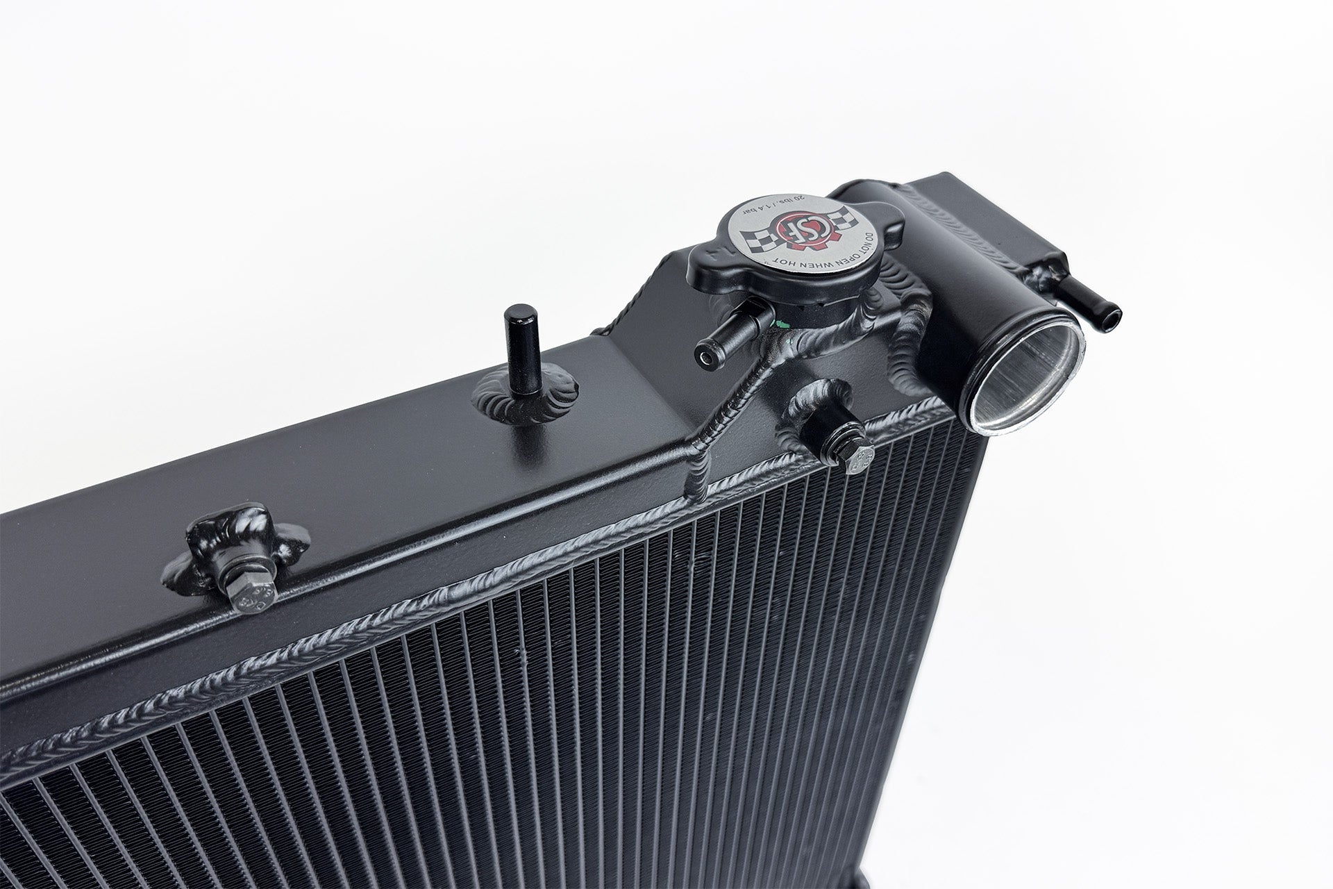 2nd Gen Subaru Forester XT (MT) High-Performance All-Aluminum Radiator - Black