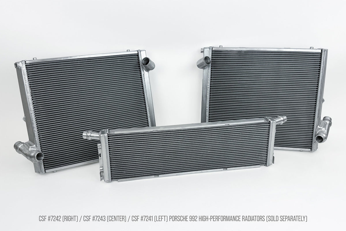 Porsche 992 911 High-Performance All-Aluminum Radiator (Right)