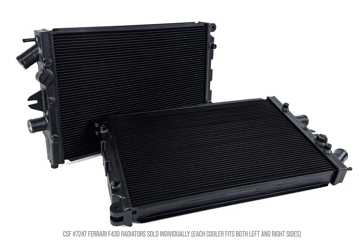 Ferrari F430 High-Performance All-Aluminum Radiator (Fits Left & Right)