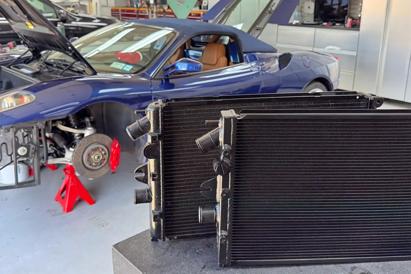 Ferrari F430 High-Performance All-Aluminum Radiator (Fits Left & Right)