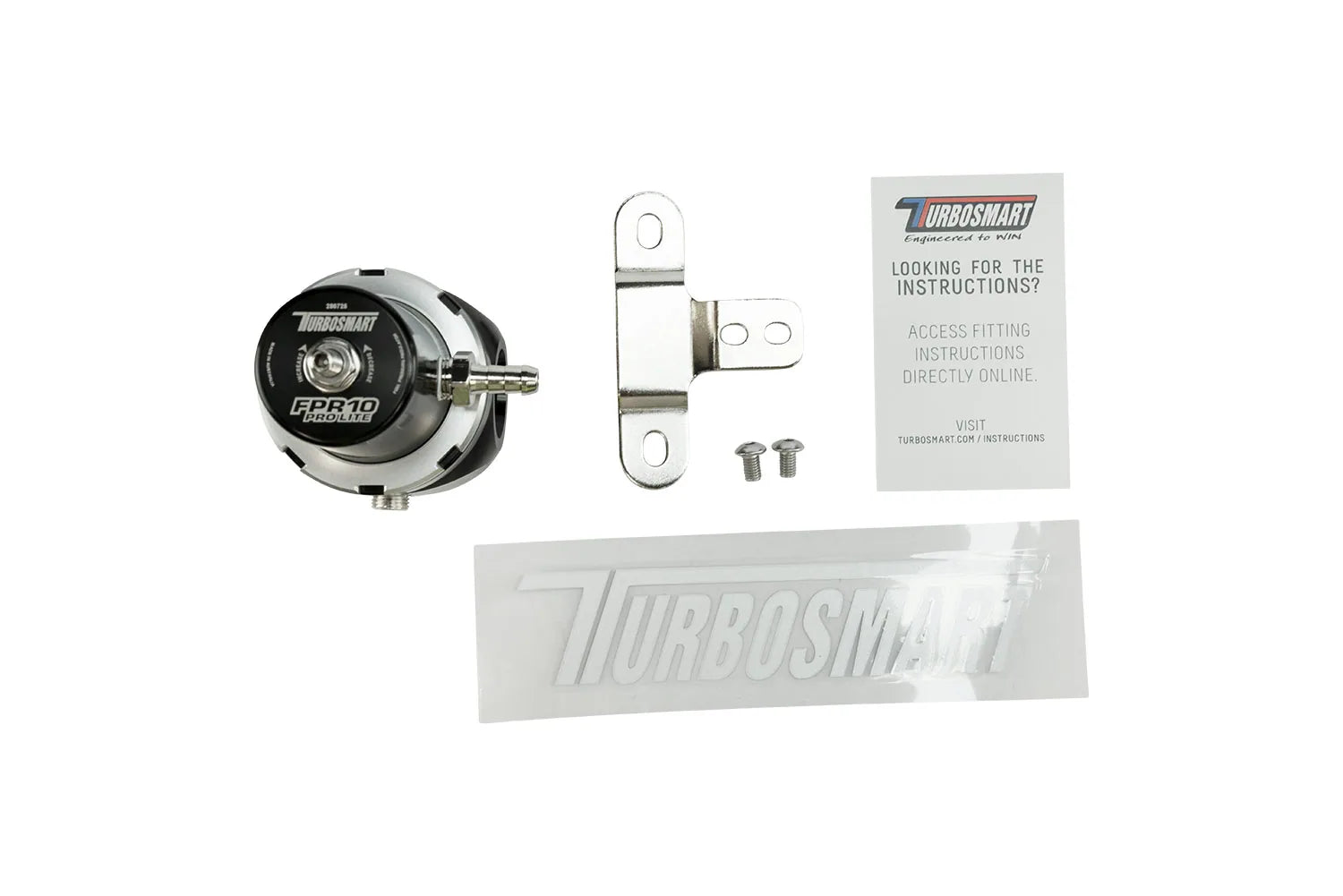 Turbosmart FPR10 Pro-Lite Black - Fuel Pressure Regulator