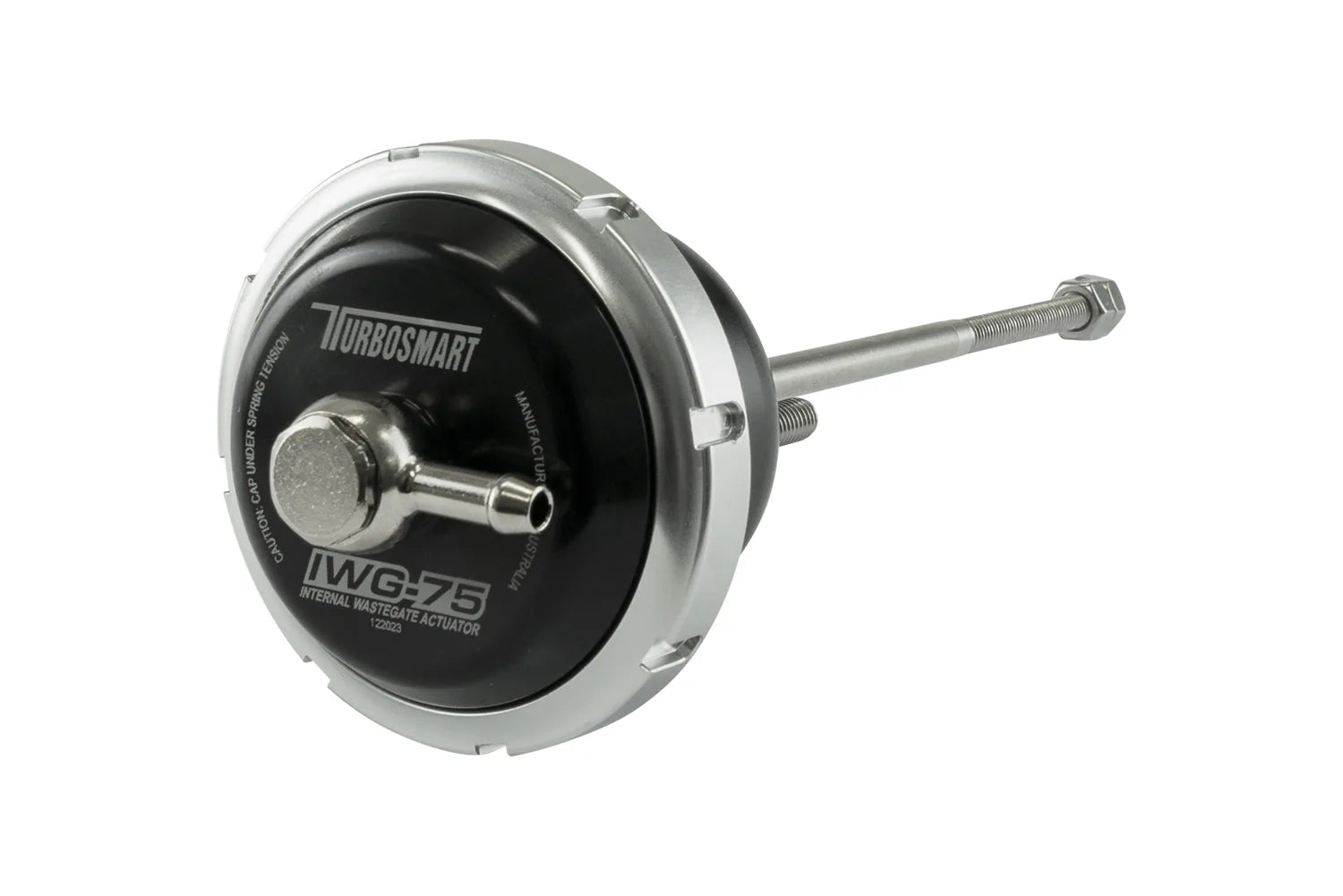 Turbosmart IWG75 Universal M6 140mm Rod Black Wastegate Actuator [TS-0681-4102]