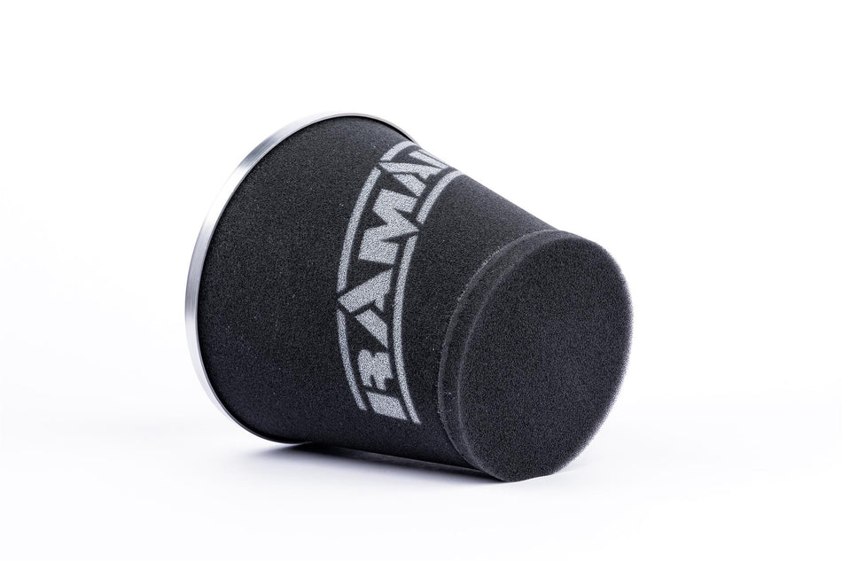 Ramair Medium Foam Filter Aluminium Base 60mm OD Silver