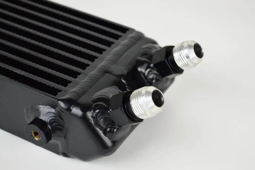 Universal Dual-Pass internal/external Oil Cooler - 22.0in L x 5.0in H x 2.25in W