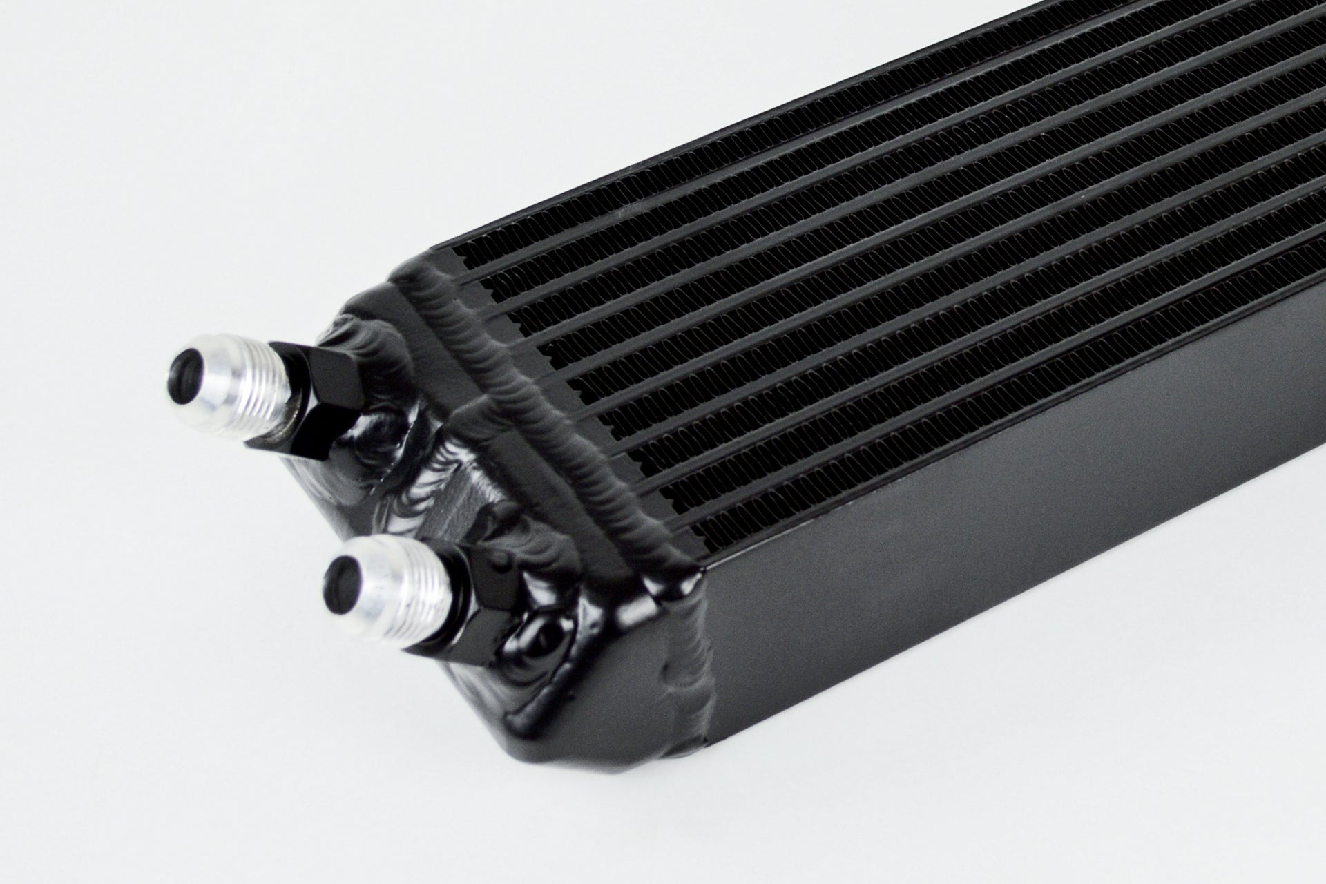 Universal Dual-Pass internal/external Oil Cooler - 22.0in L x 5.0in H x 2.25in W