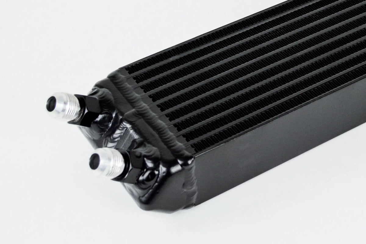 Universal Dual-Pass internal/external Oil Cooler - 22.0in L x 5.0in H x 2.25in W