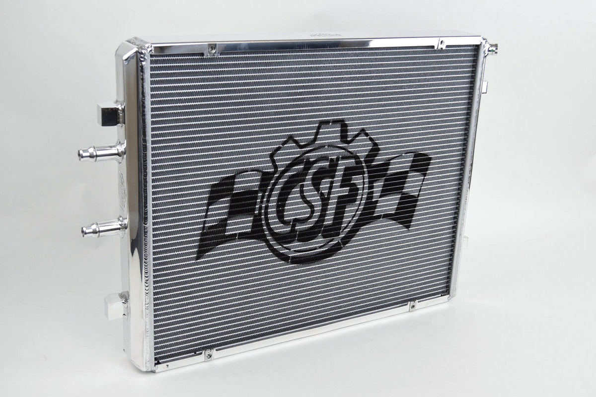 BMW F8X M3/M4 Front Mount Heat Exchanger w/ rock guard - Silver