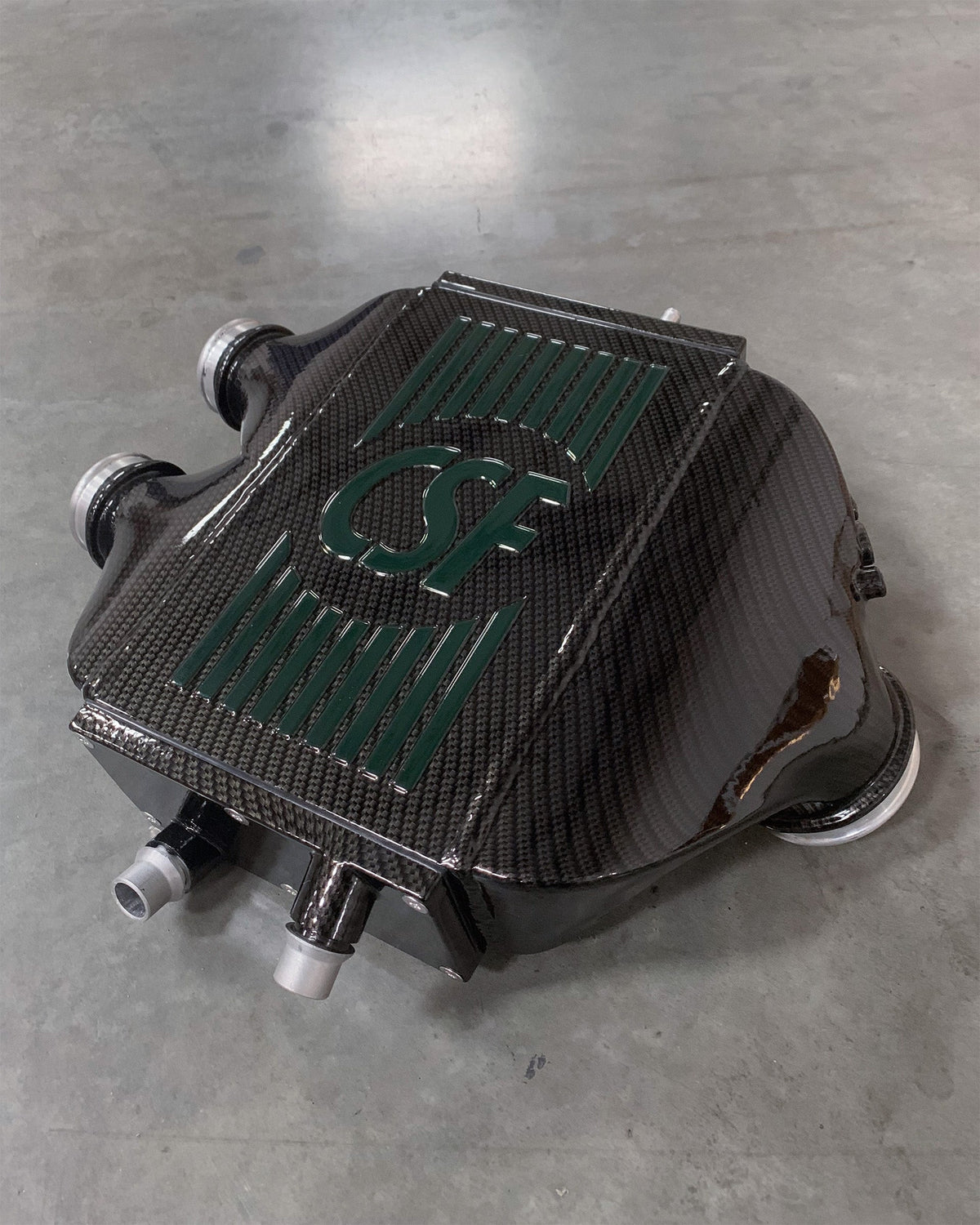 F8X M3 / M4 / M2 Comp Top Mount Charge-Air-Cooler - Raw Finish