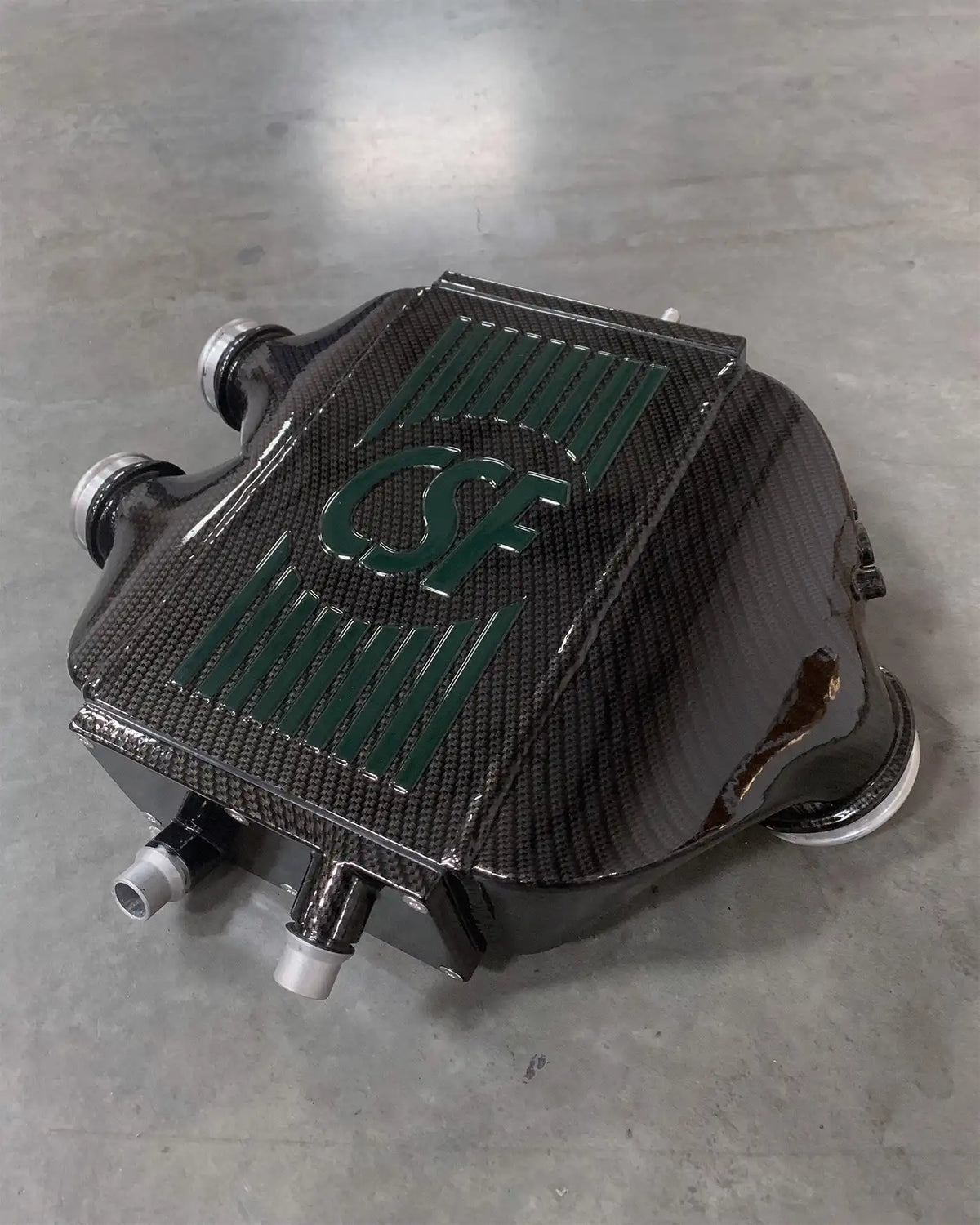 F8X M3 / M4 / M2 Comp Top Mount Charge-Air-Cooler - Raw Finish