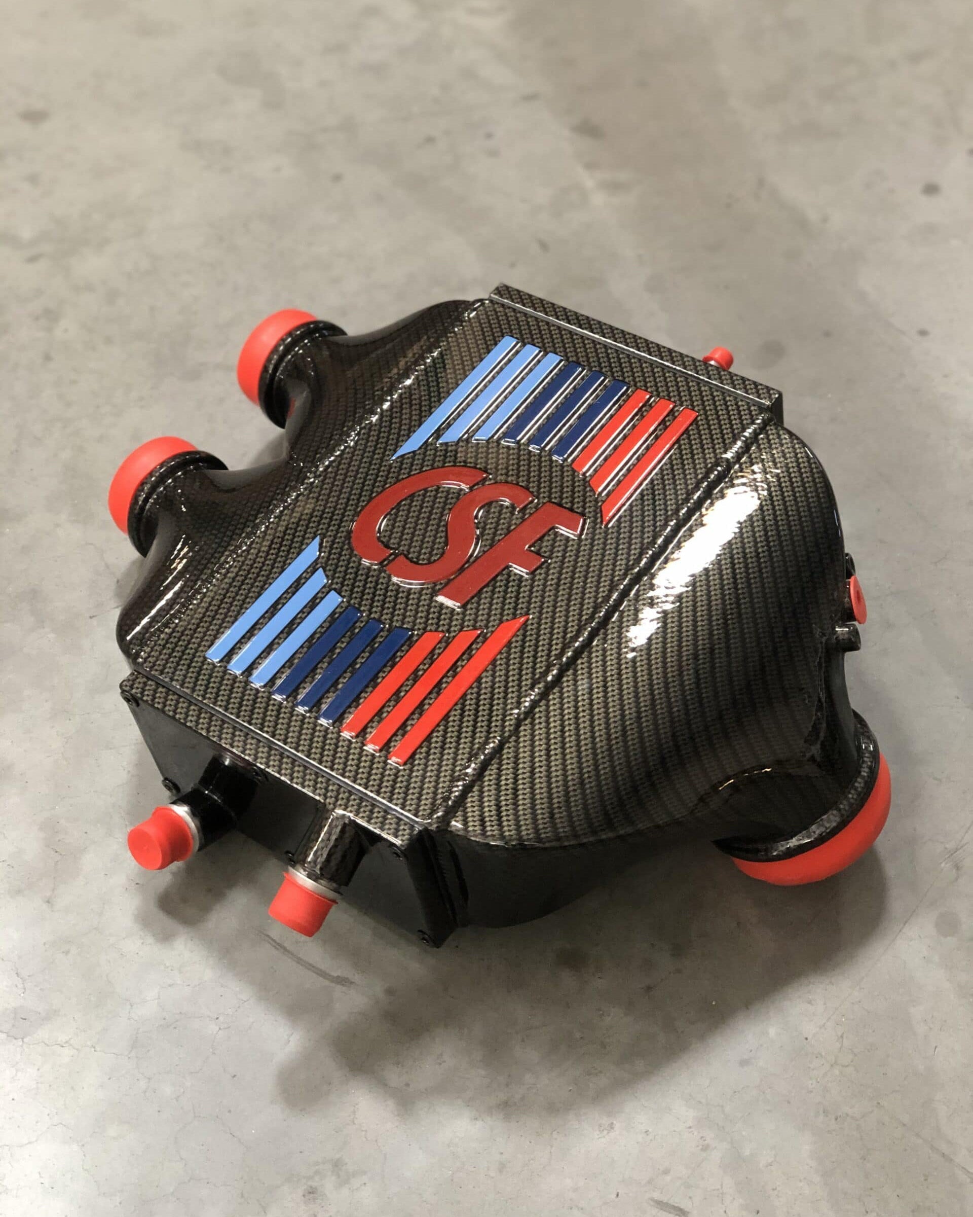 F8X M3 / M4 / M2 Comp Top Mount Charge-Air-Cooler - Raw Finish