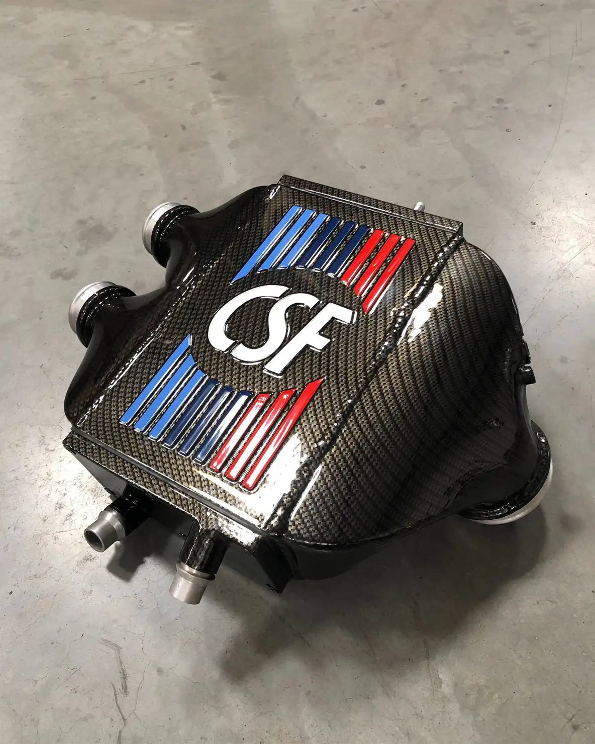 F8X M3 / M4 / M2 Comp Top Mount Charge-Air-Cooler - Raw Finish
