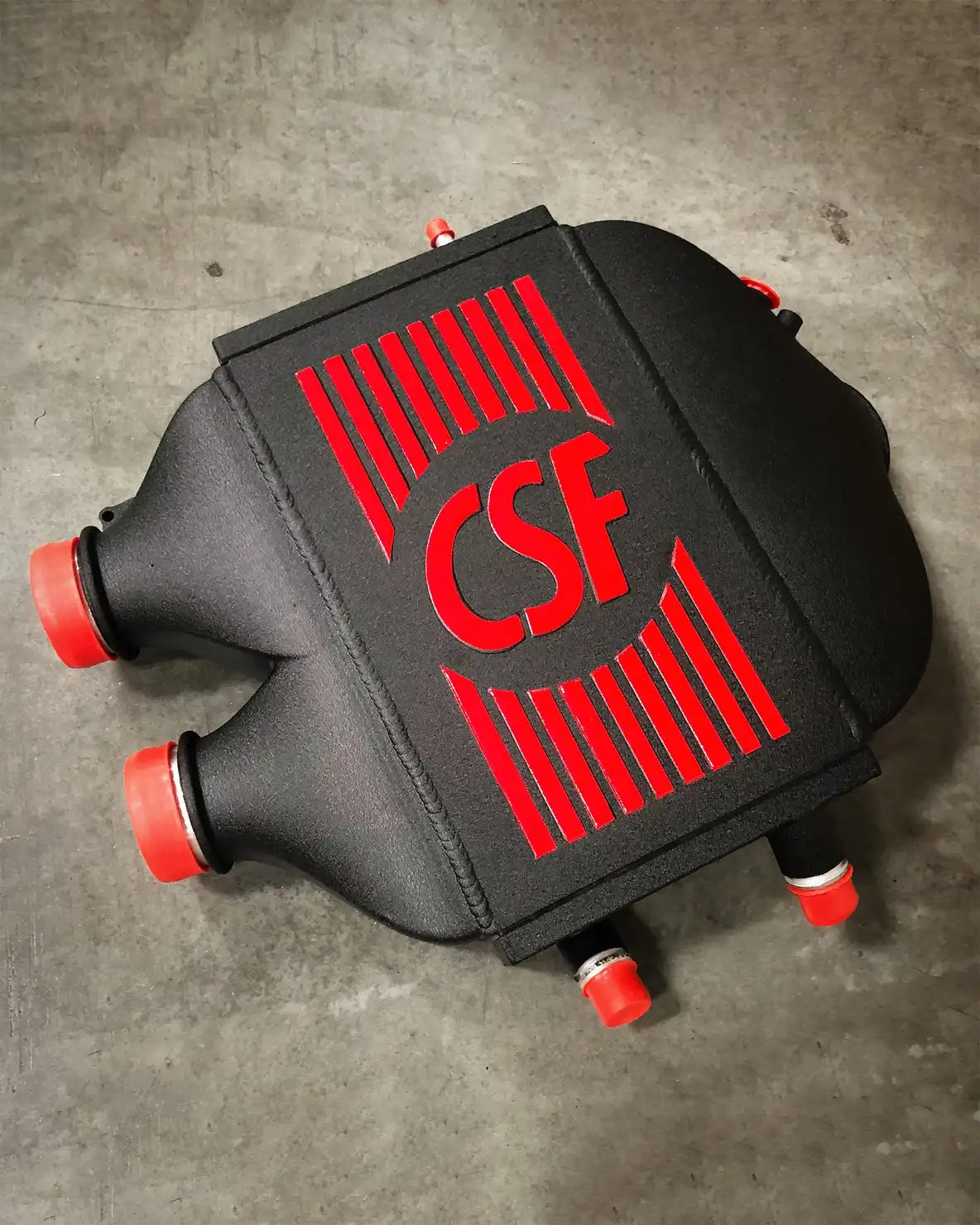 F8X M3 / M4 / M2 Comp Top Mount Charge-Air-Cooler - Raw Finish