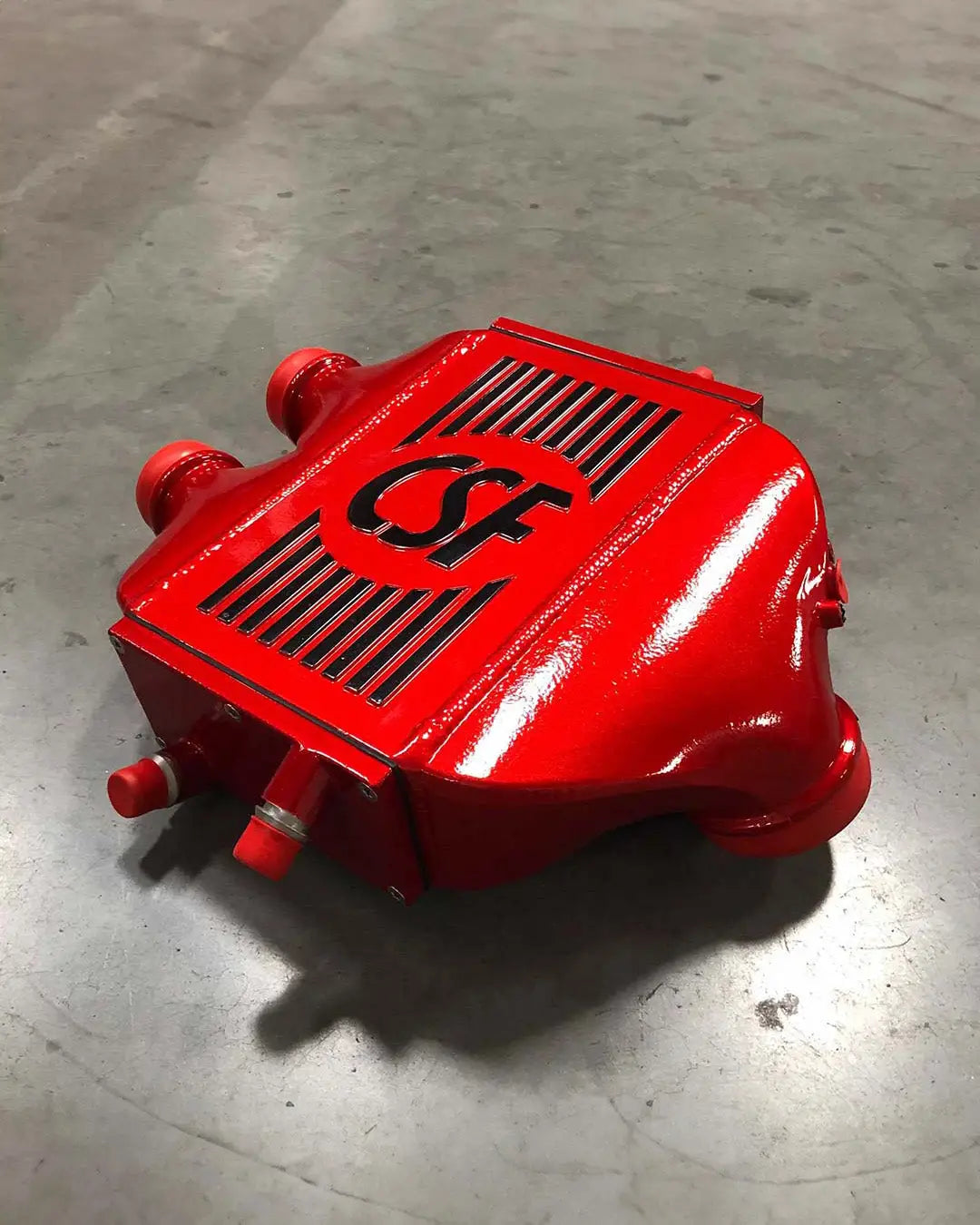 F8X M3 / M4 / M2 Comp Top Mount Charge-Air-Cooler - Raw Finish