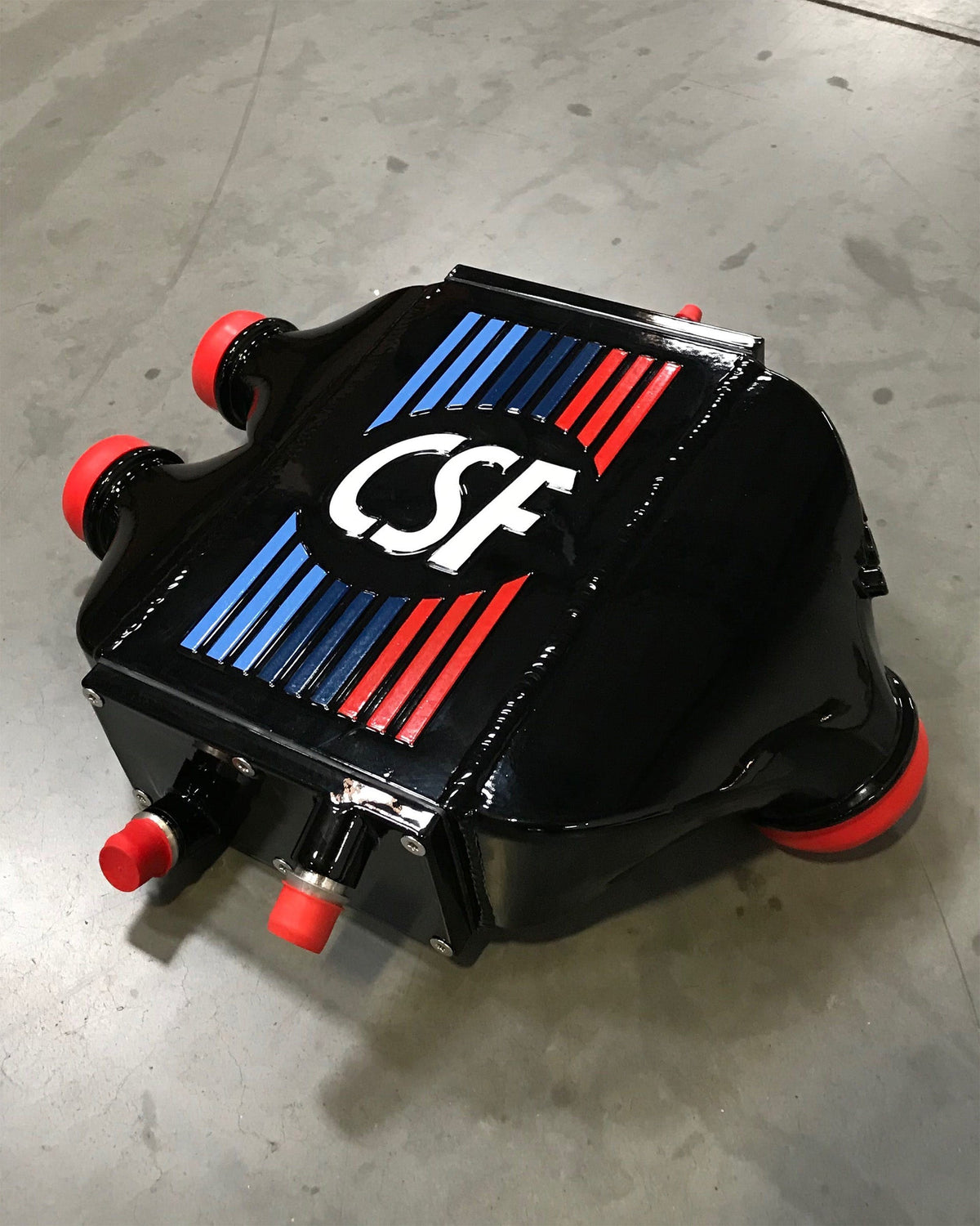F8X M3 / M4 / M2 Comp Top Mount Charge-Air-Cooler - Raw Finish