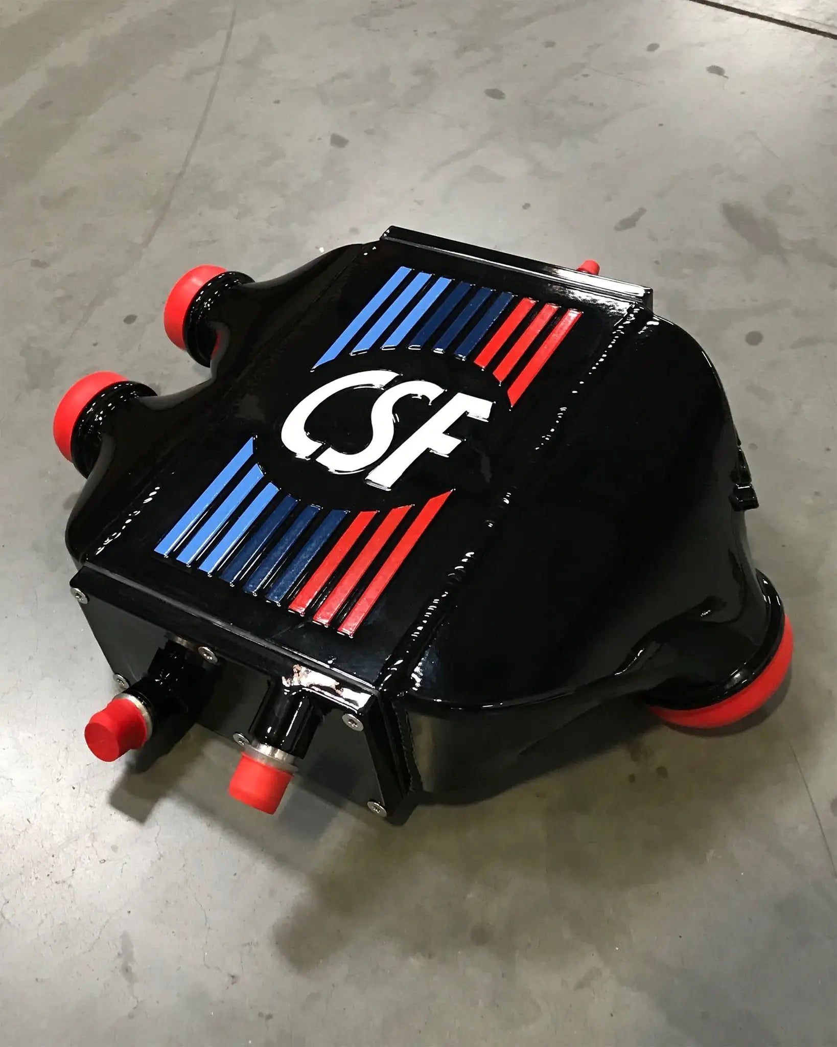 F8X M3 / M4 / M2 Comp Top Mount Charge-Air-Cooler - Raw Finish