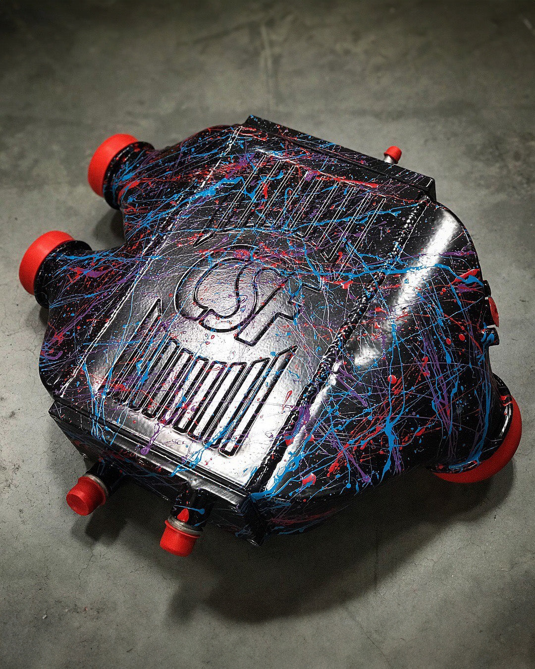 F8X M3 / M4 / M2 Comp Top Mount Charge-Air-Cooler - Raw Finish