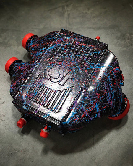 F8X M3 / M4 / M2 Comp Top Mount Charge-Air-Cooler - Raw Finish