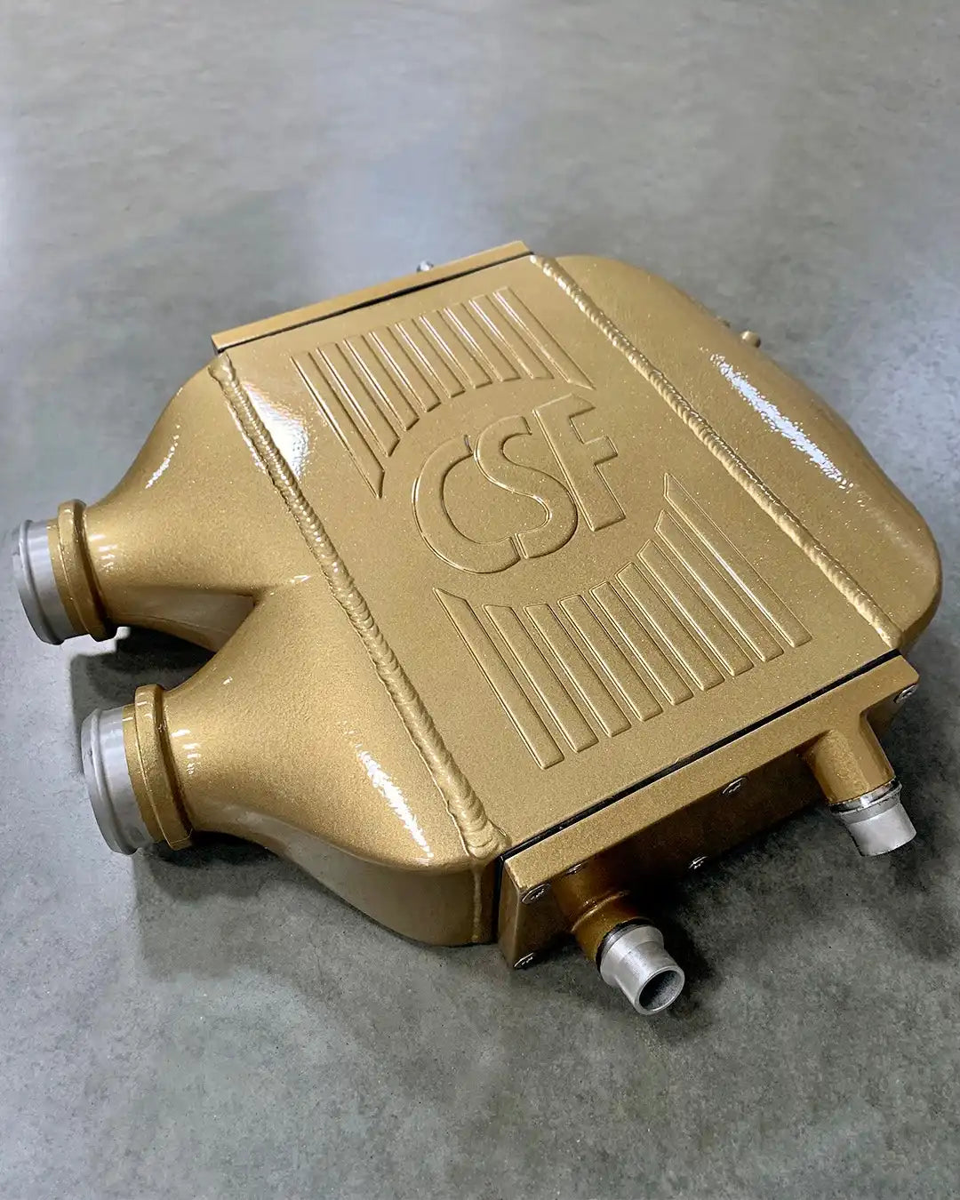 F8X M3 / M4 / M2 Comp Top Mount Charge-Air-Cooler - Raw Finish