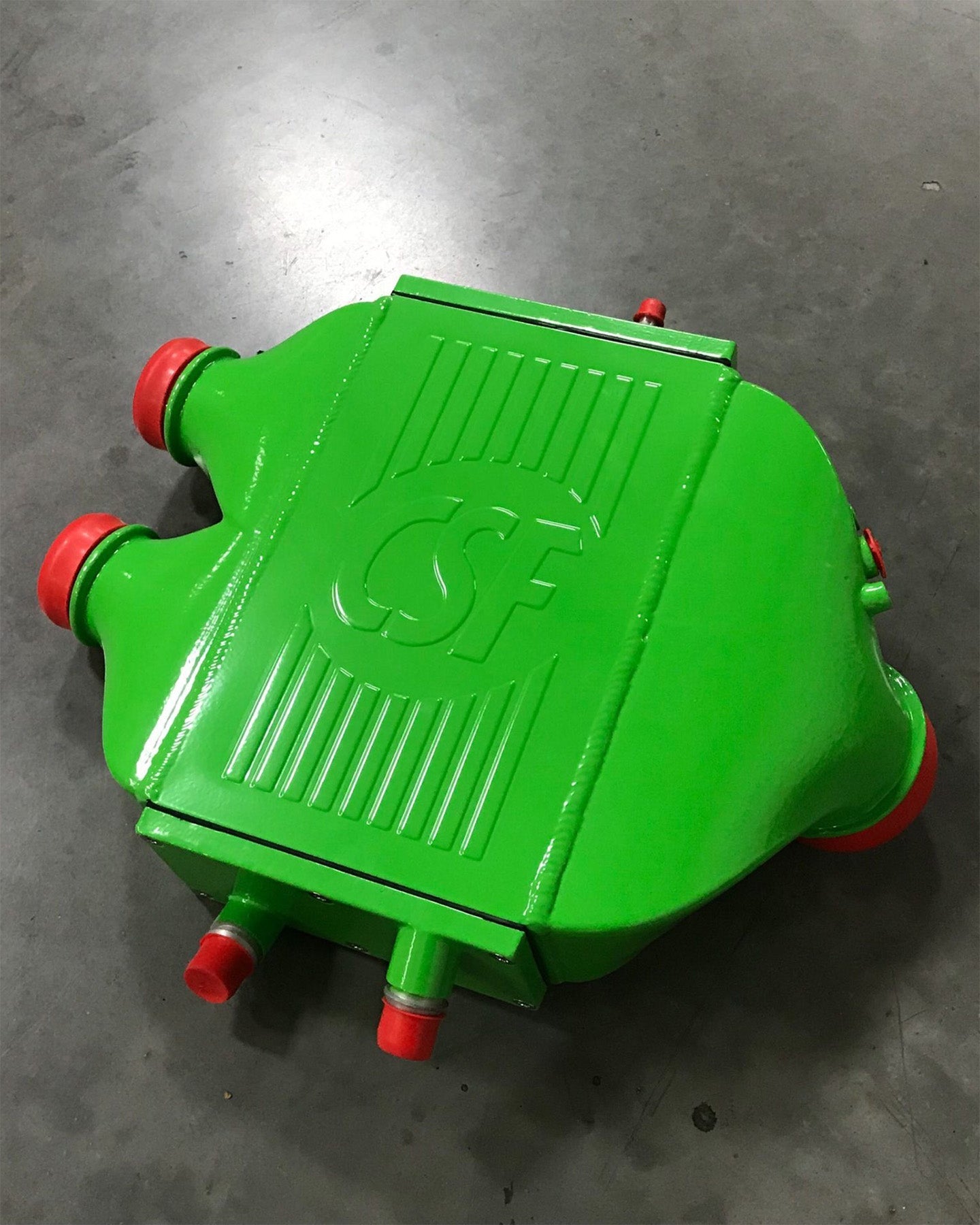 F8X M3 / M4 / M2 Comp Top Mount Charge-Air-Cooler - Raw Finish