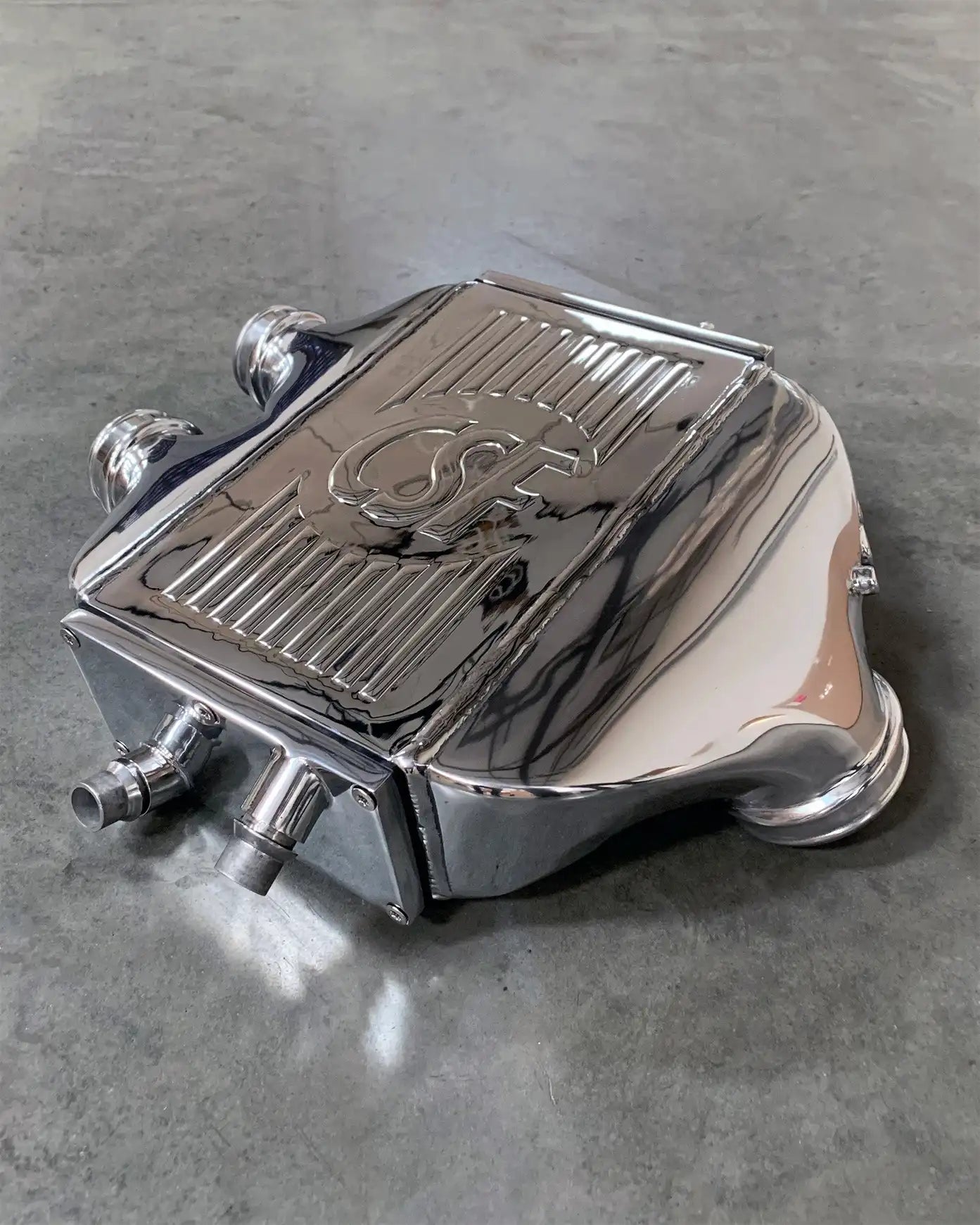 F8X M3 / M4 / M2 Comp Top Mount Charge-Air-Cooler - Raw Finish