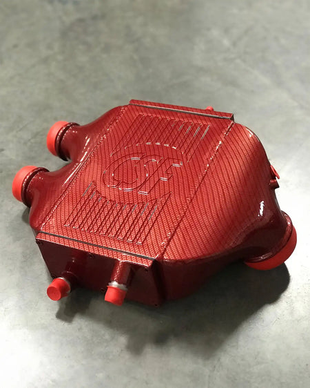 F8X M3 / M4 / M2 Comp Top Mount Charge-Air-Cooler - Raw Finish