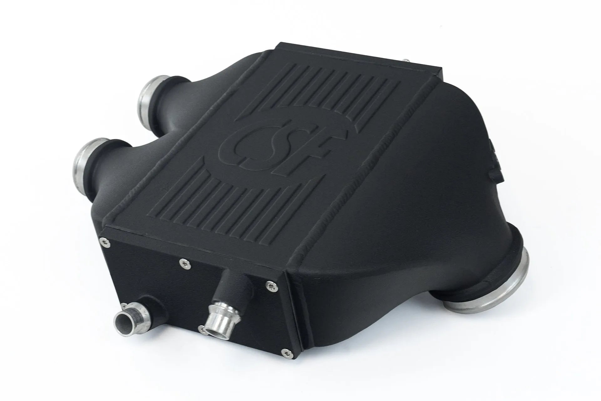 F8X M3 / M4 / M2 Comp Top Mount Charge-Air-Cooler - Crinkle Black Finish