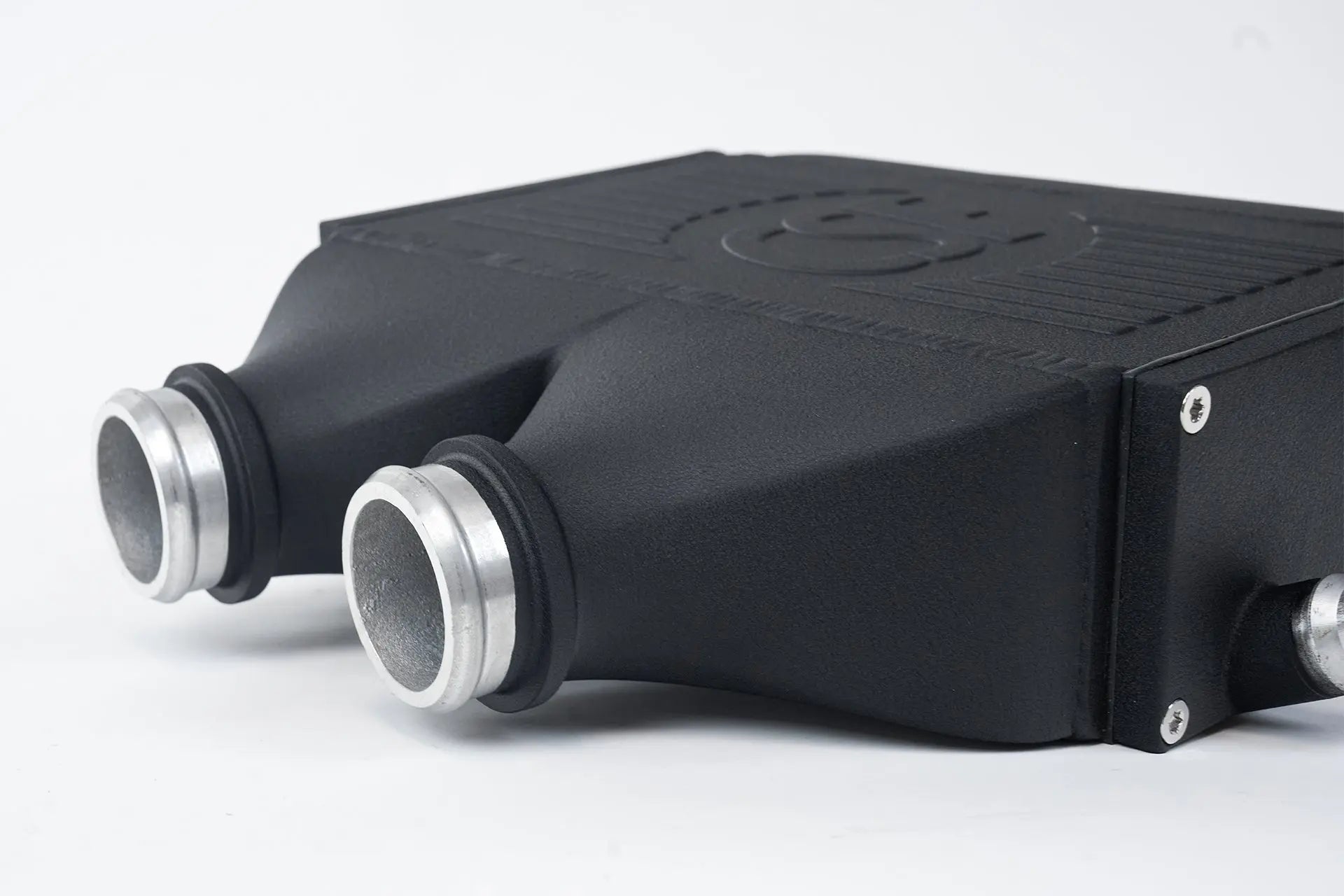 F8X M3 / M4 / M2 Comp Top Mount Charge-Air-Cooler - Crinkle Black Finish