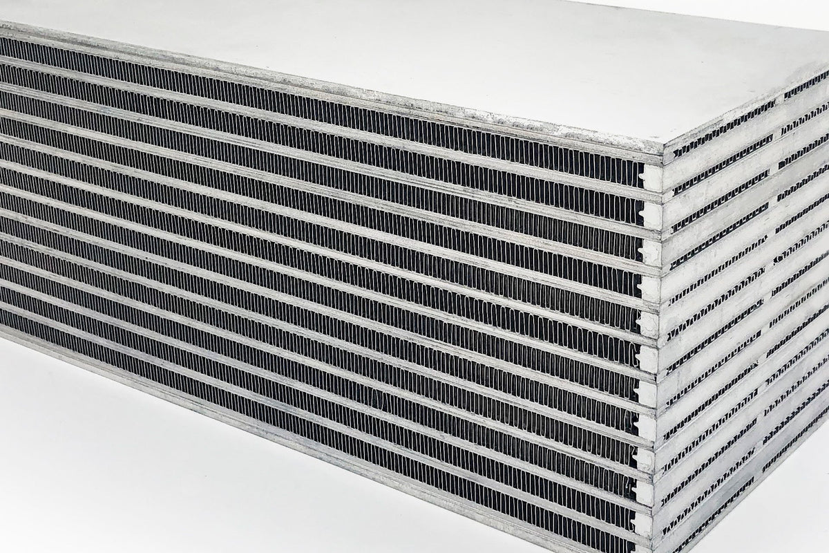 Air-to-Water Bar & Plate Intercooler Core 12L x 5H x 5W