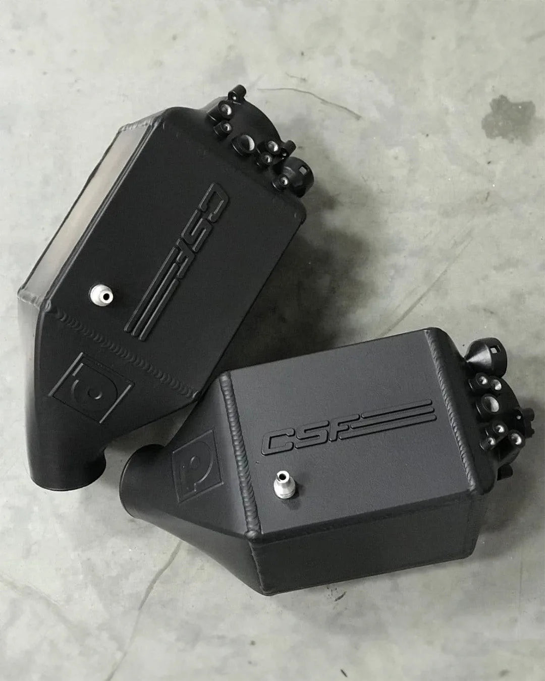 BMW F1X M5 & M6 Twin Charge-Air-Cooler Set - Raw Finish