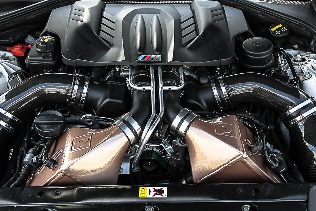 BMW F1X M5 & M6 Twin Charge-Air-Cooler Set - Raw Finish