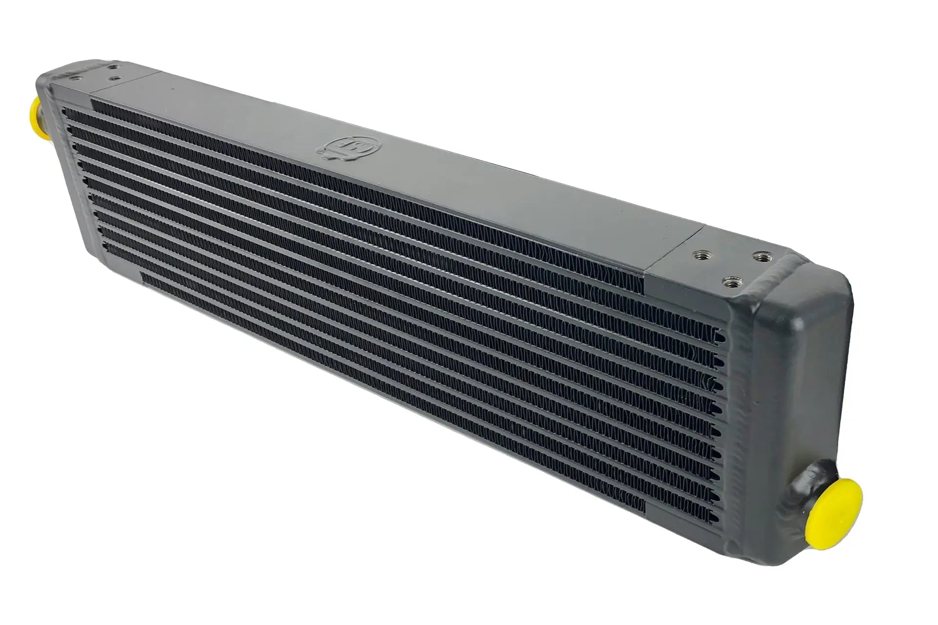 Universal Single-Pass Oil Cooler / IROC Porsche / M22x1.5 / 24L x 5.75H x 2.16W