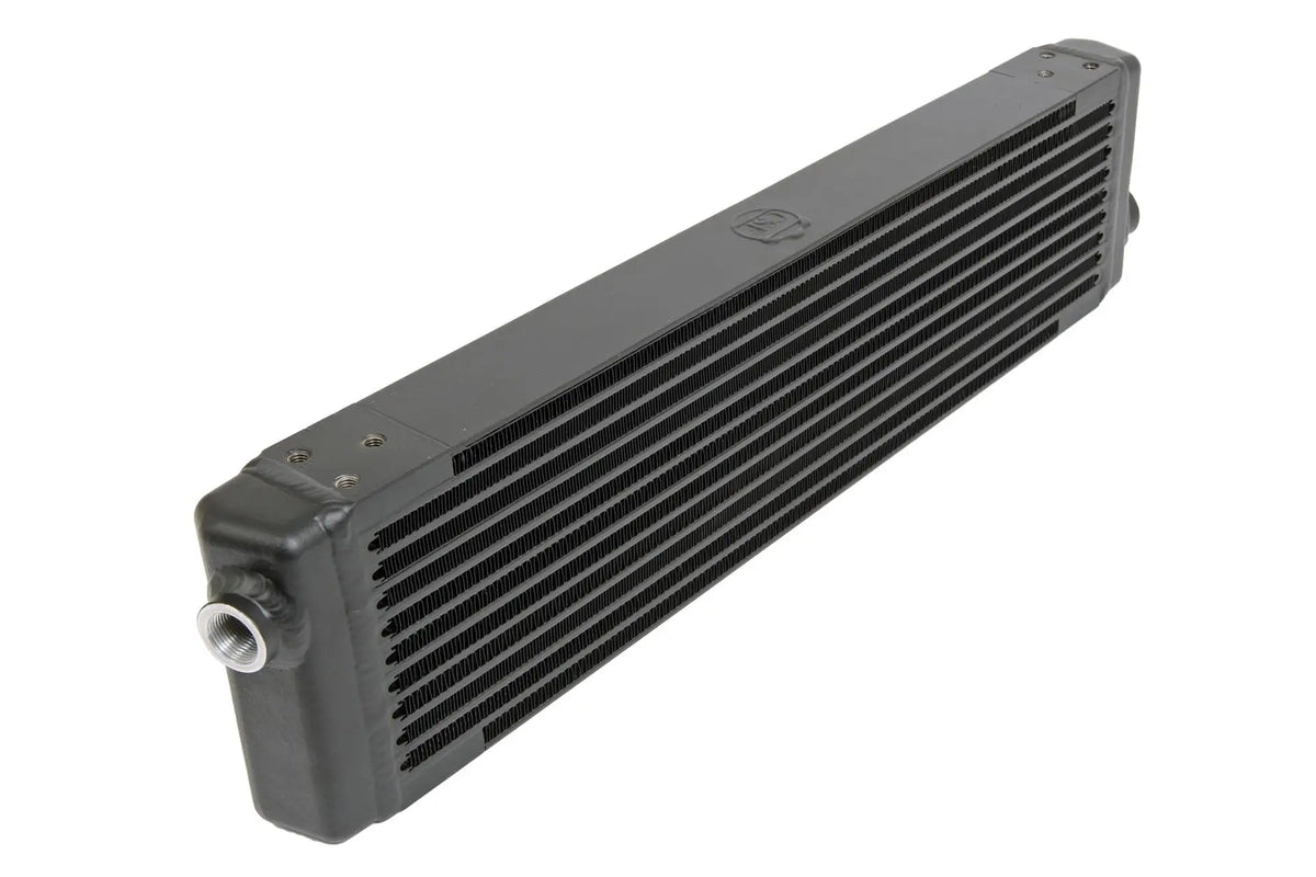 Universal Single-Pass Oil Cooler / IROC Porsche / M22x1.5 / 24L x 5.75H x 2.16W