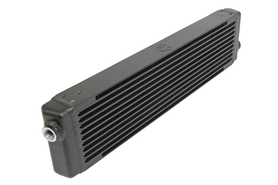 Universal Single-Pass Oil Cooler / IROC Porsche / M22x1.5 / 24L x 5.75H x 2.16W