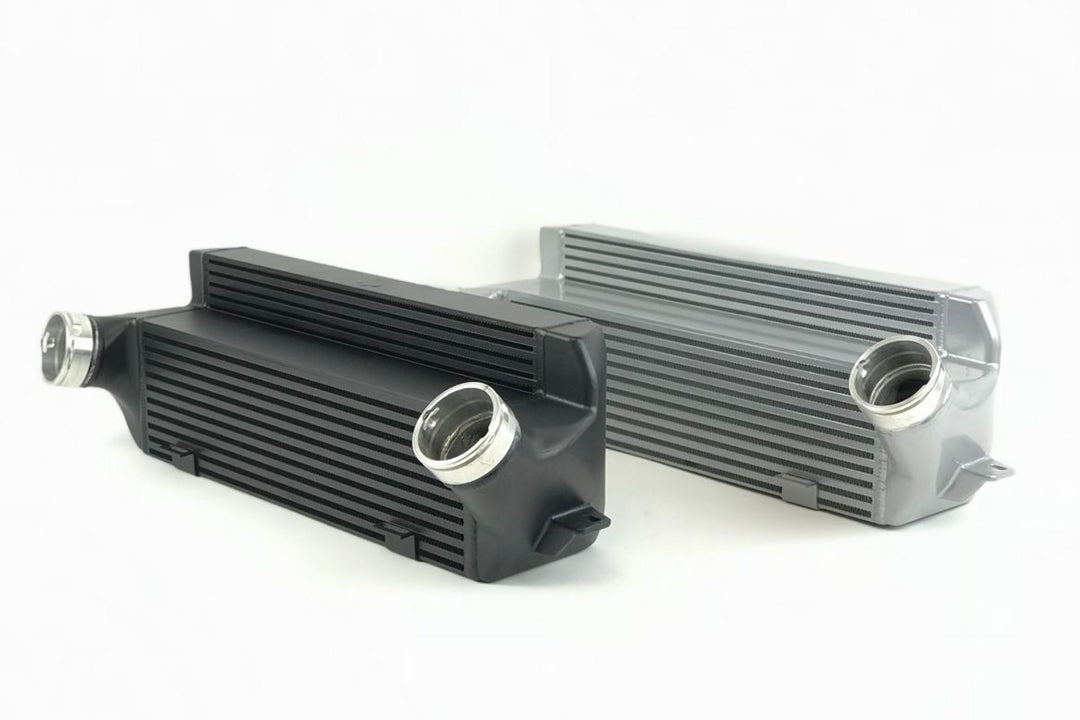 BMW E8X/E9X N54/N55 High-Performance Stepped Core Intercooler - Silver