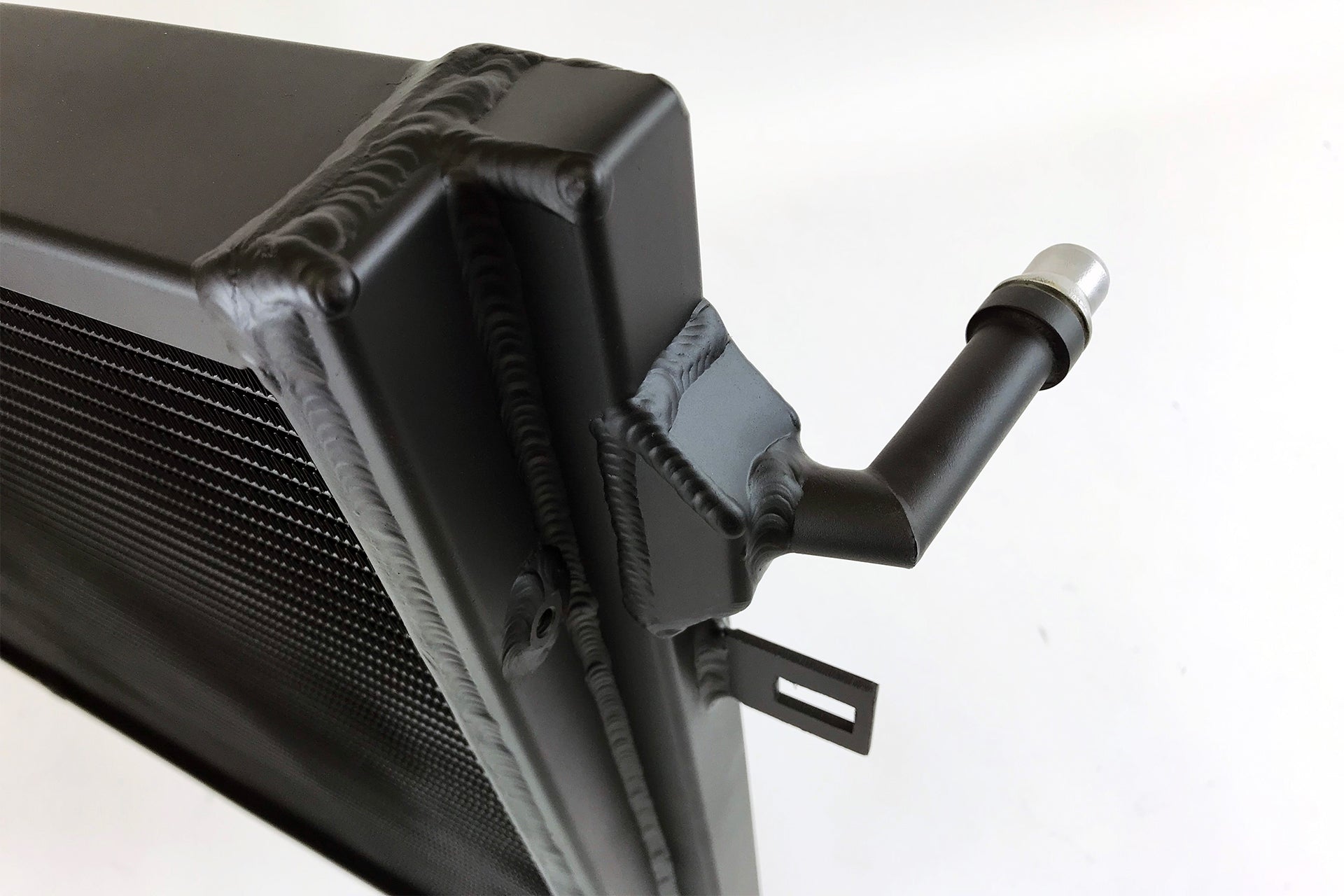BMW F3X/F2X B58/B48 Triple-Pass Heat Exchanger w/ Rock Guard - Black