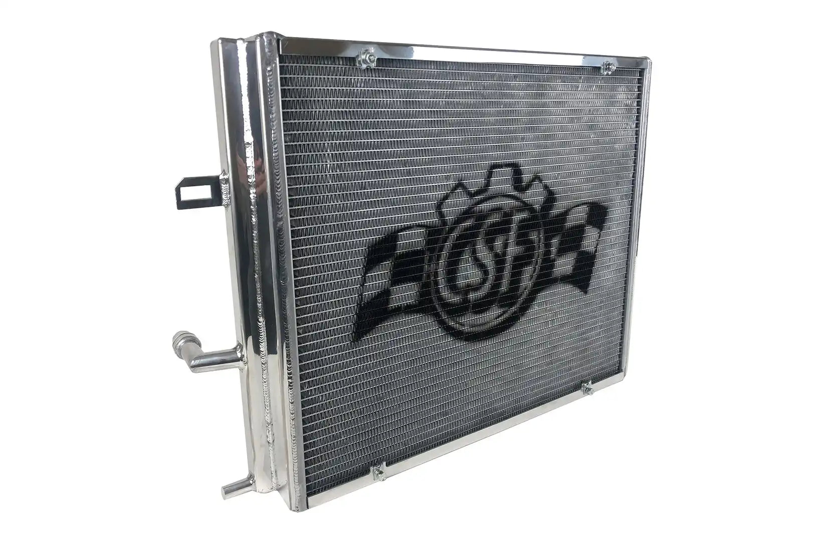 BMW F3X/F2X B58/B48 Triple-Pass Heat Exchanger w/ Rock Guard - Silver