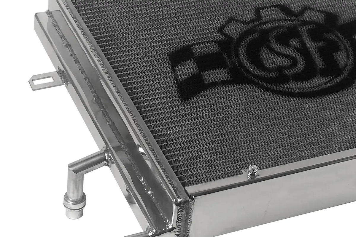 BMW F3X/F2X B58/B48 Triple-Pass Heat Exchanger w/ Rock Guard - Silver