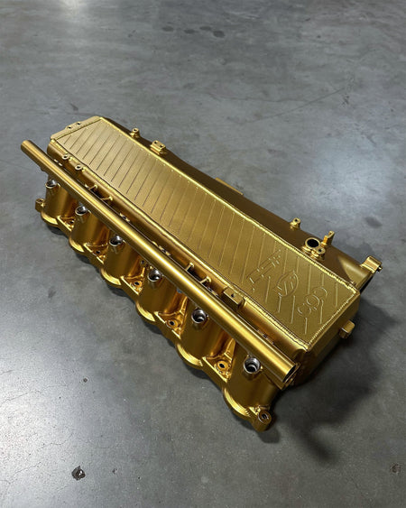 A90 Supra / BMW B58 Charge-Air Cooler Manifold - Custom Finish